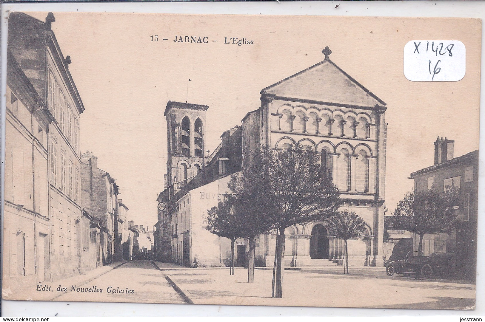 JARNAC- L EGLISE - Jarnac