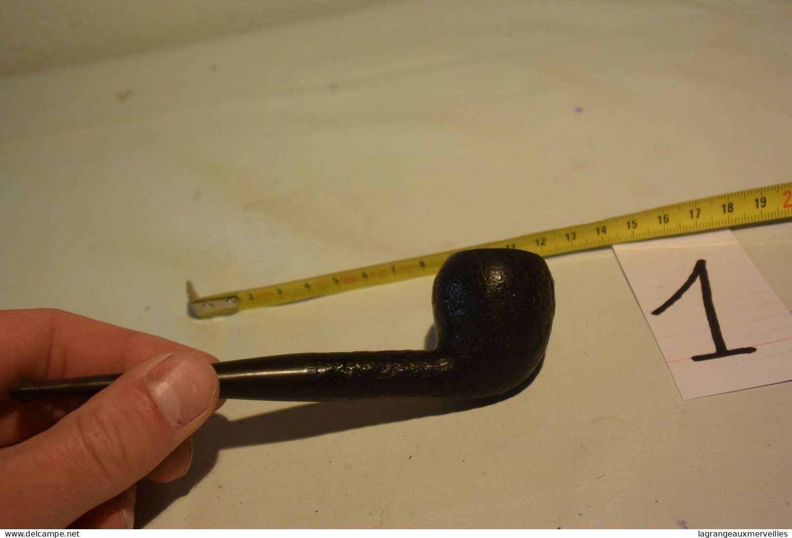 C1 Ancienne Pipe De Collection 5 CORSICA - Pipas En Madera De Brezo ( Bruyere)