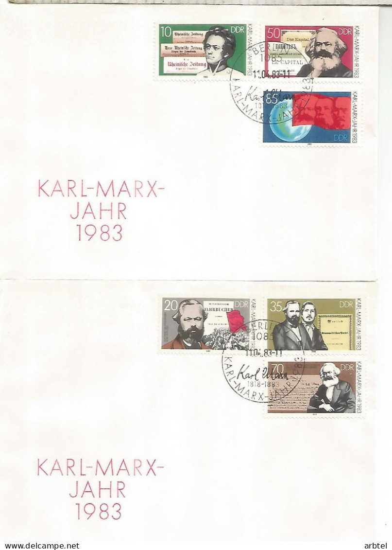 ALEMANIA DDR KARL MARX COMUNISMO POLITICA - Karl Marx