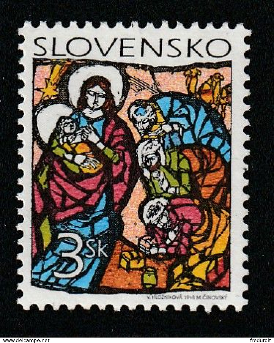 SLOVAQUIE - N°284 ** (1998) Noël - Unused Stamps