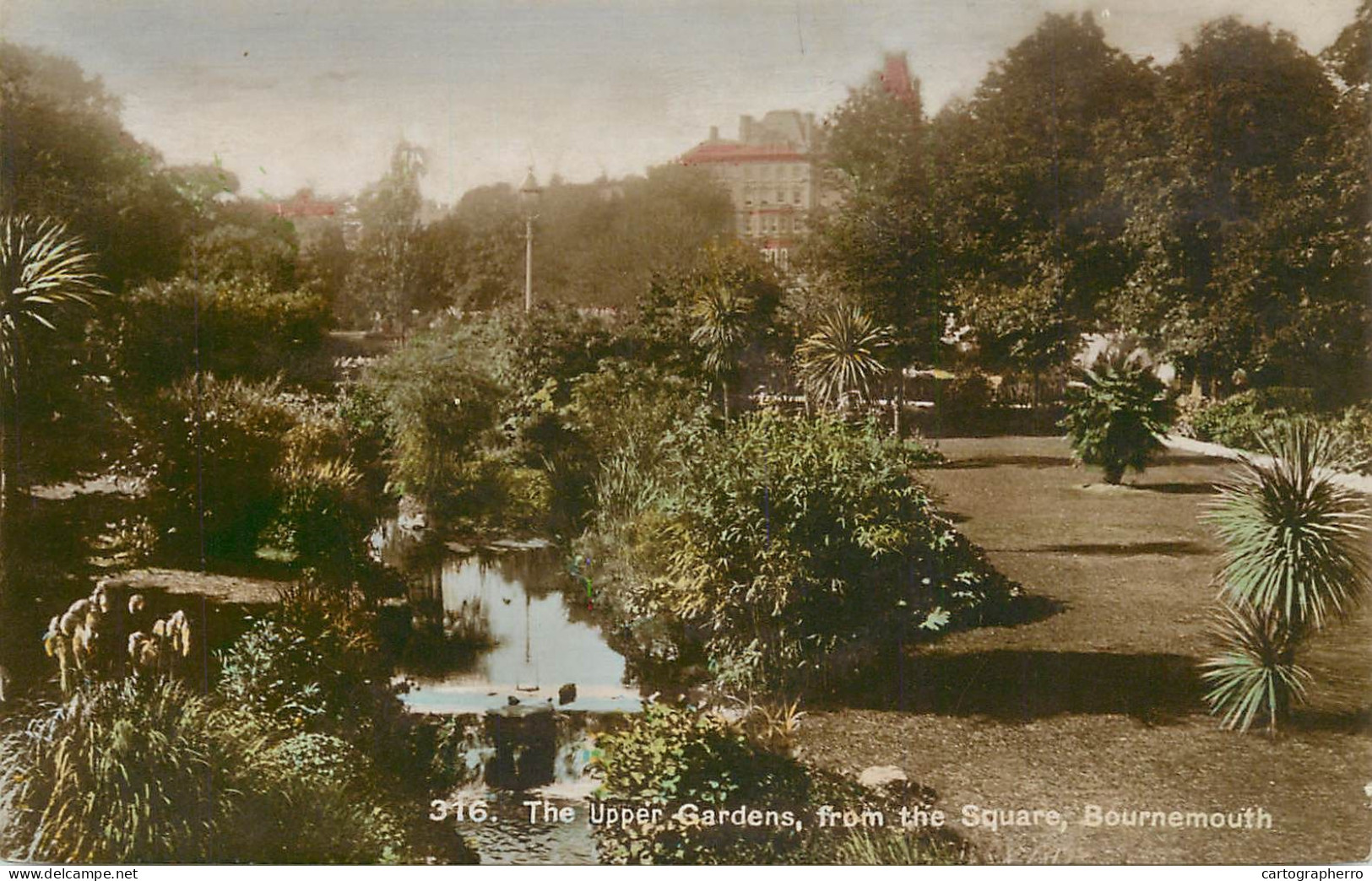 United Kingdom England Bournemouth The Upper Gardens - Bournemouth (vanaf 1972)