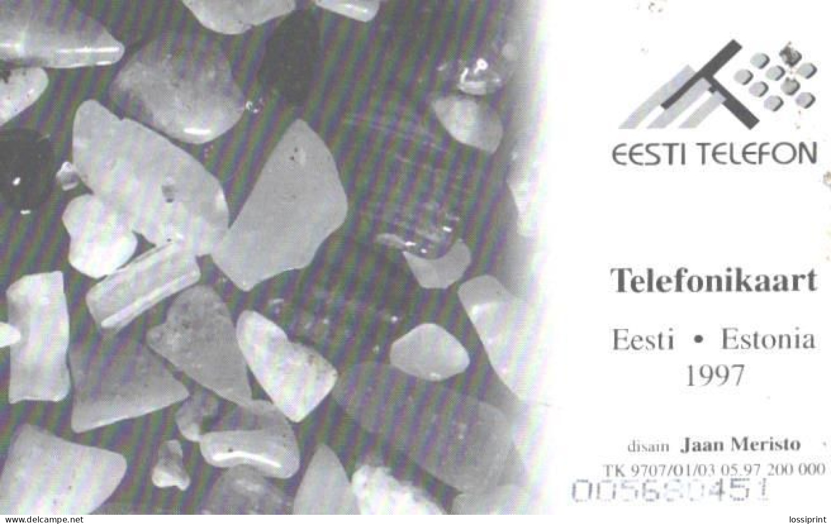 Estonia:Used Phonecard, Eesti Telefon, 30 EEK, Windsurfar, Chip B, 1997 - Estland