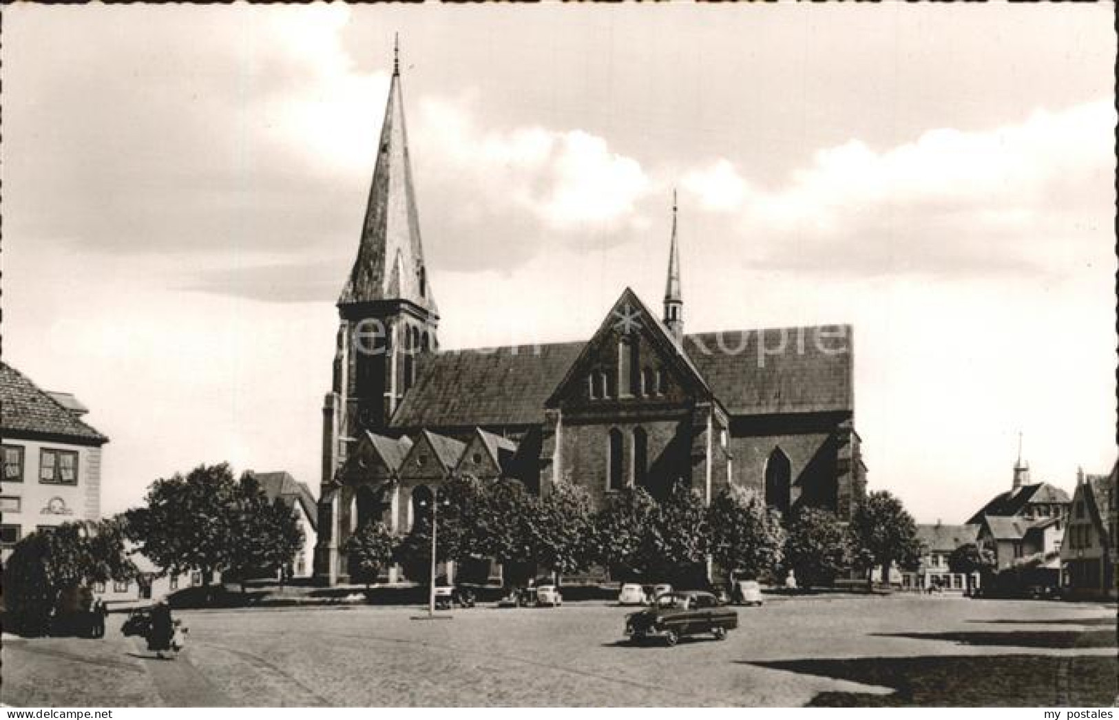 71917374 Meldorf Suedermarkt Mit Dom Meldorf - Meldorf