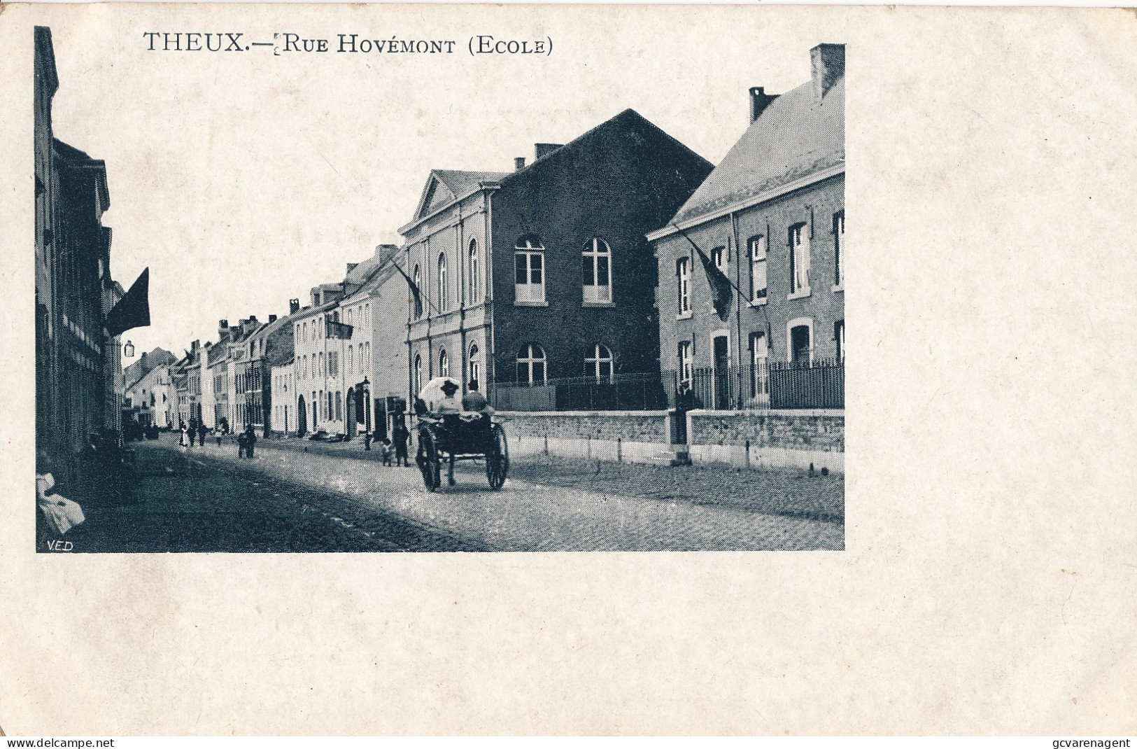 THEUX   RUE HOVEMONT     2 SCANS - Theux