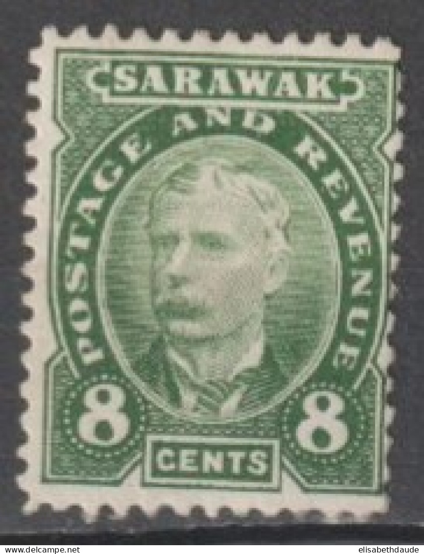 SARAWAK - 1895 - YVERT N°34 * MH - COTE 2020 = 45 EUR - Sarawak (...-1963)