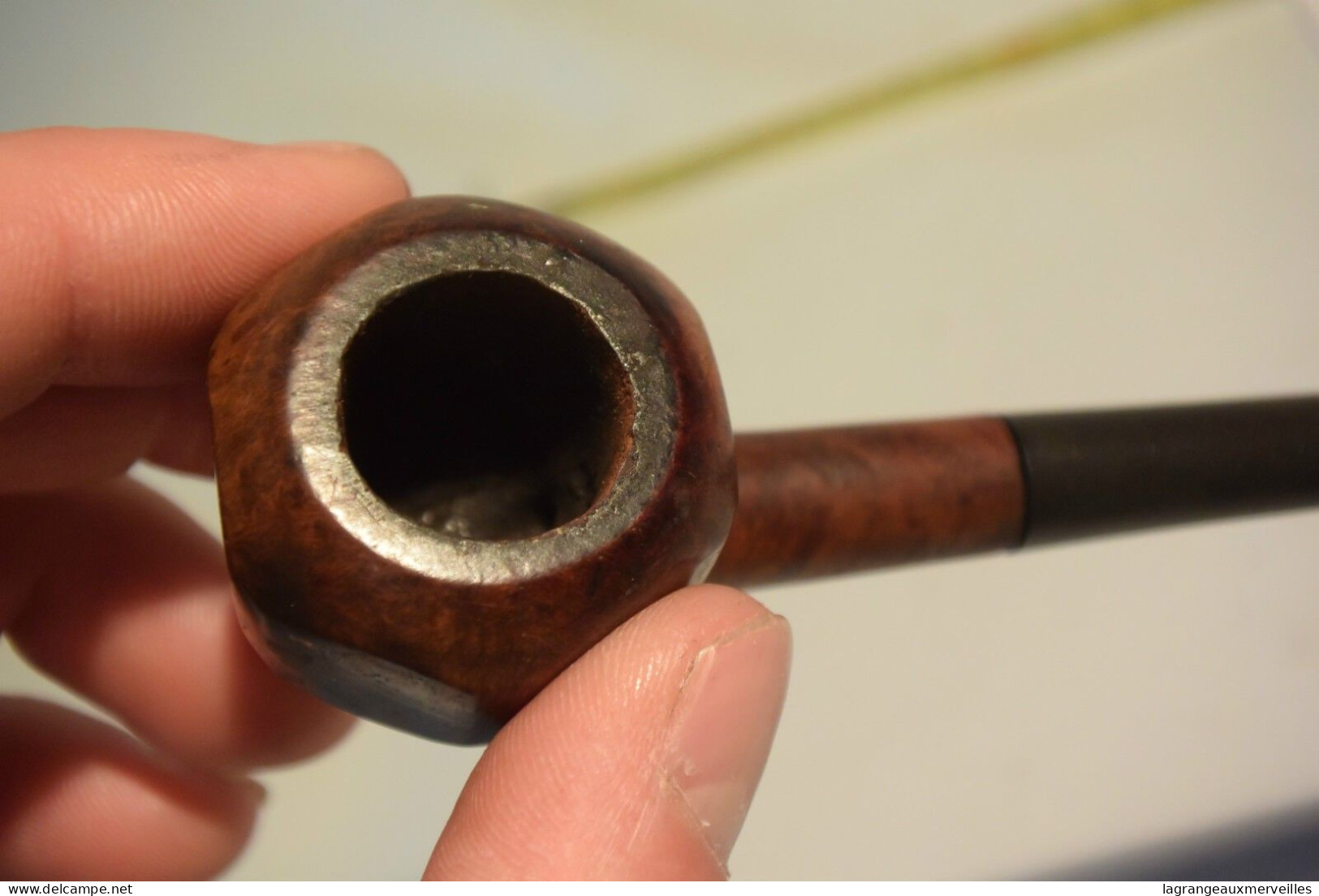 C1 Ancienne Pipe De Collection 4 - Pipas En Madera De Brezo ( Bruyere)