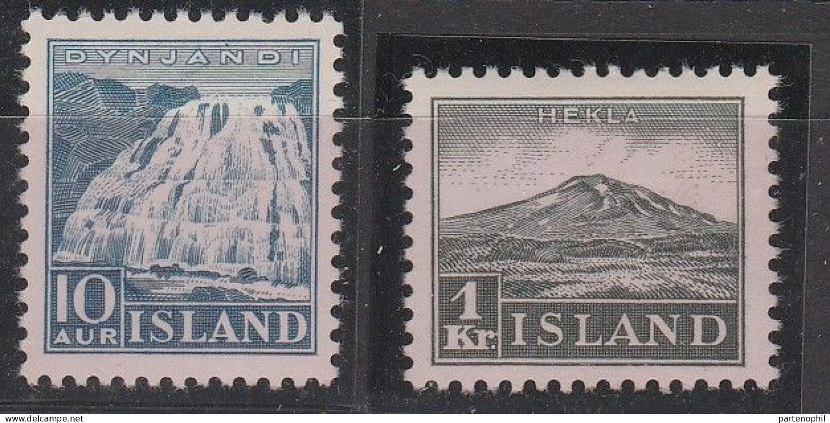 Islanda - 1935 - Set. 158/59 MH - Nuevos
