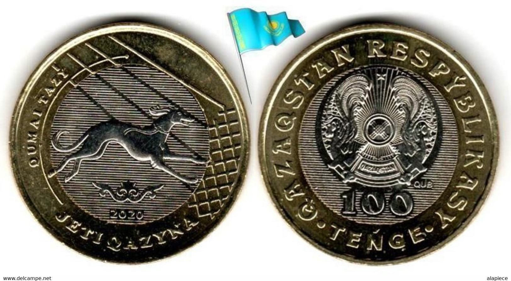 Kazakhstan - 100 Tenge 2020 (Qumai Tazi - UNC) - Kazachstan