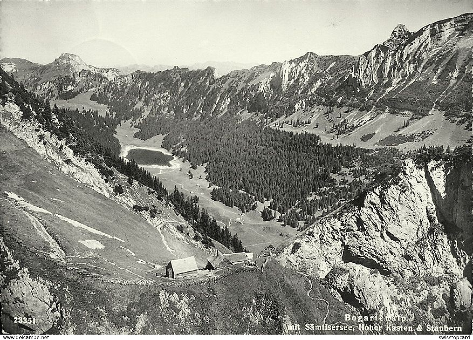 SCHWENDE Bogartenalp Mit Sämtisersee Hoher Kasten & Staubern - Schwende