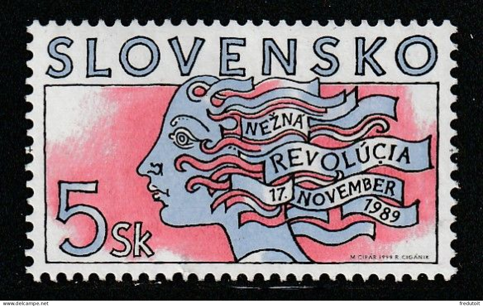 SLOVAQUIE - N°308 ** (1999) - Unused Stamps