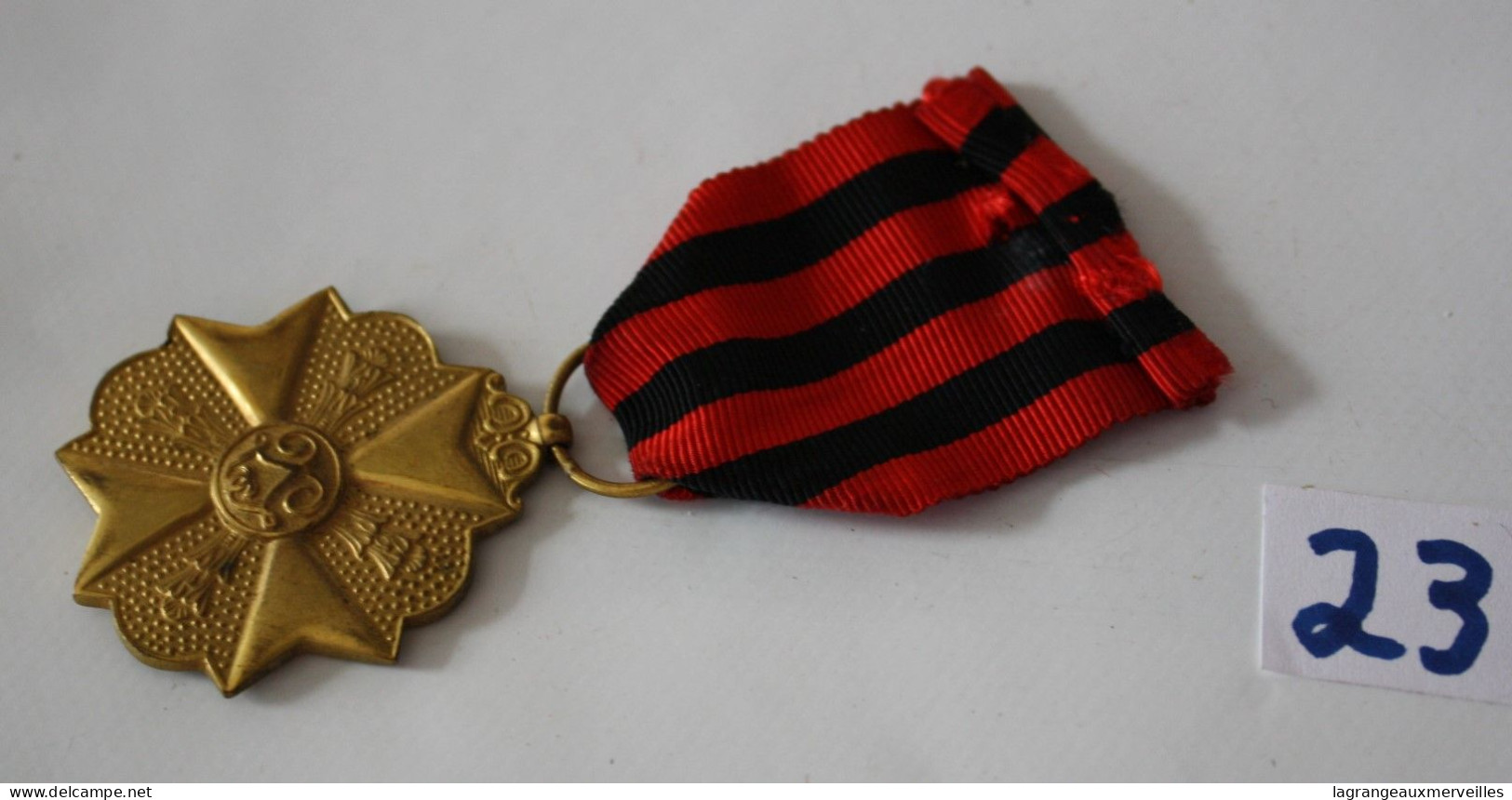 C23 Médaille Civique De 1 ère Classe - Militaria - Décoration - Belgien