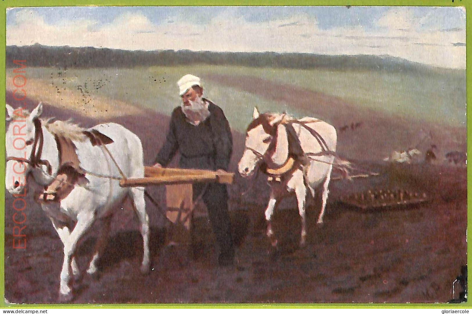 Ae8787 - RUSSIA - Vintage Postcard - ILLUSTRATED - Tolstoj - Solomko, S.