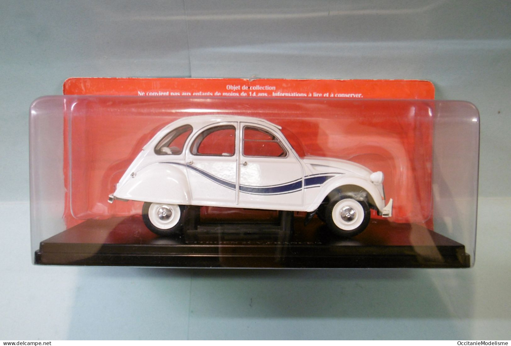 Hachette / Ixo - CITROEN 2CV FRANCE 3 1983 Blanc Neuf NBO 1/24 - Sonstige & Ohne Zuordnung