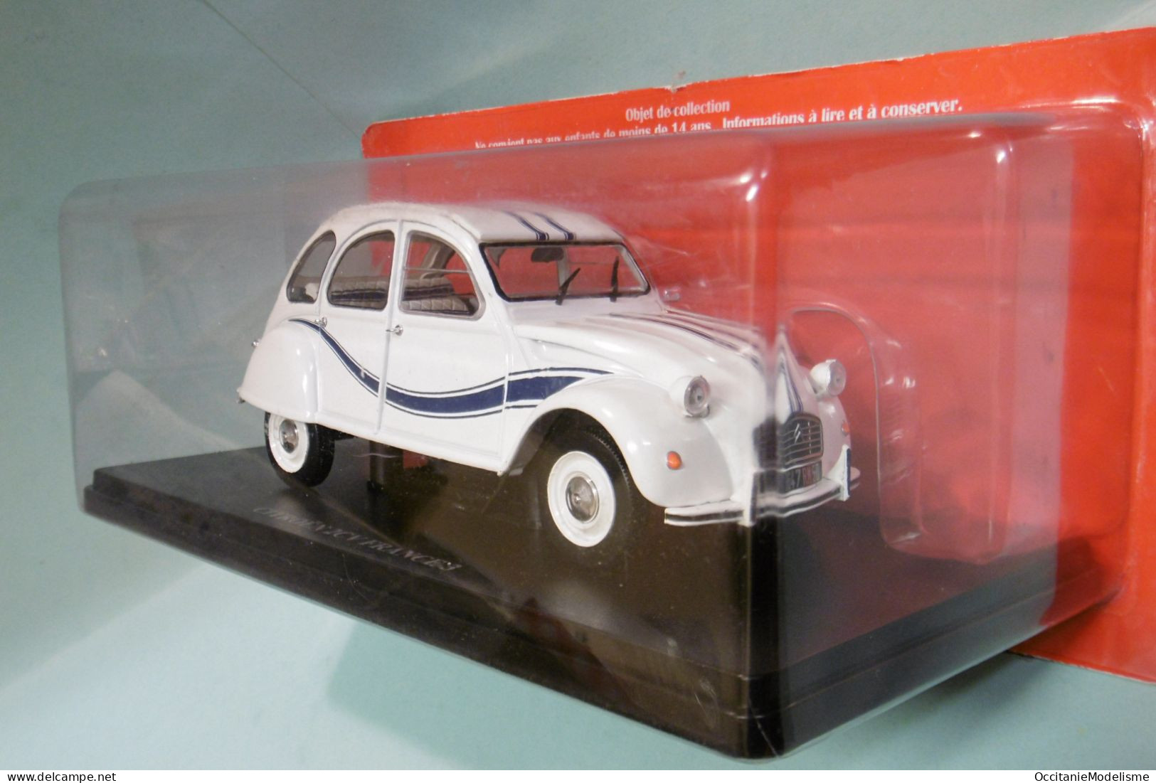 Hachette / Ixo - CITROEN 2CV FRANCE 3 1983 Blanc Neuf NBO 1/24 - Sonstige & Ohne Zuordnung