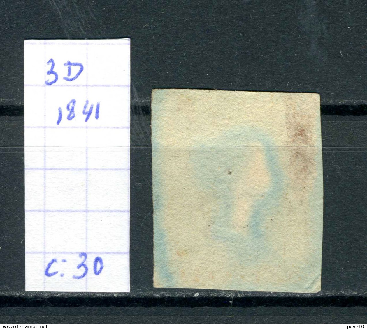 Grande-Bretagne   Victoria  N° 3 D  O - Used Stamps