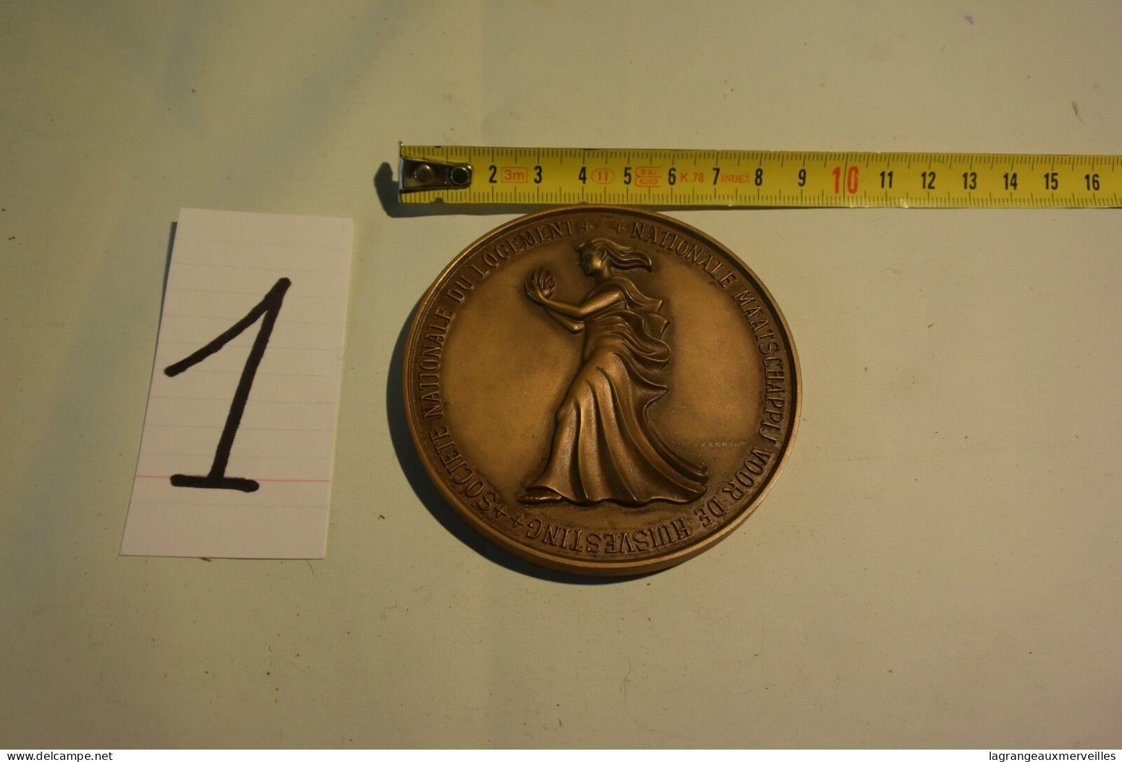 C1 Medaille Commémorative De Jules Destrait 1948-1970 - Bélgica