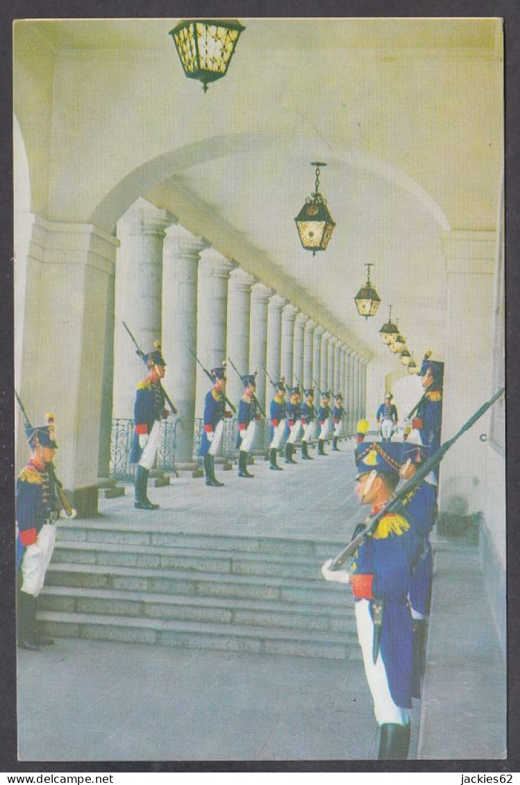 127635/ QUITO, Granaderos De Tarqui, Guardias Presidenciales Con Uniformes Coloniales - Ecuador