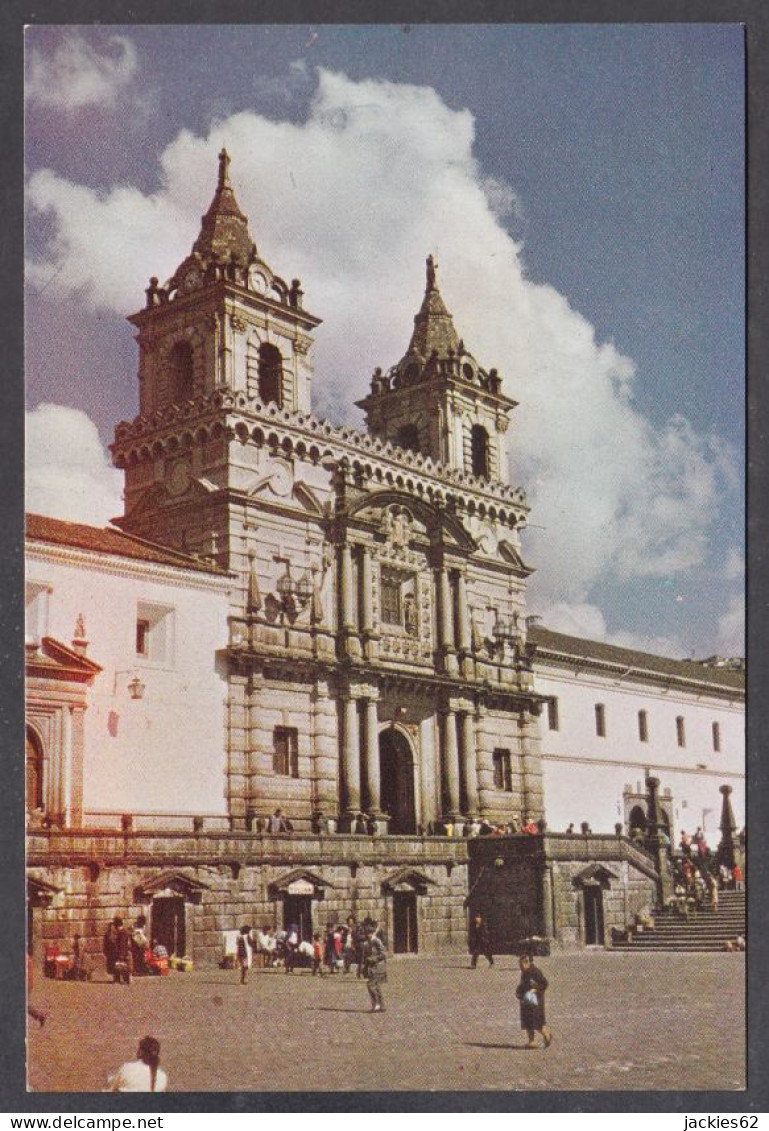 127631/ QUITO, Atrio Y Fachada Del Monumental Convento De San Francisco - Ecuador