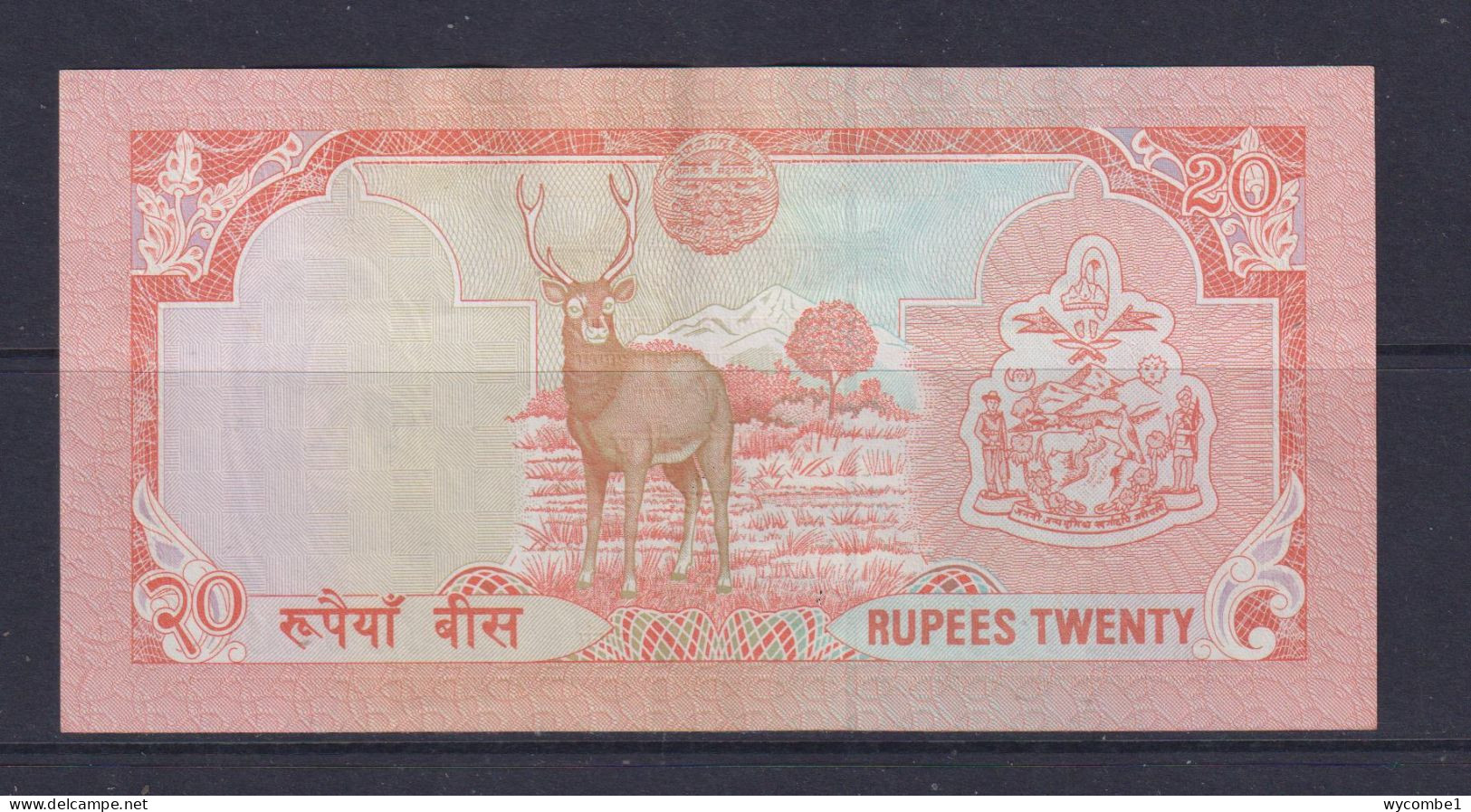 NEPAL - 1995-2000 20 Rupees AUNC/XF Banknote - Nepal