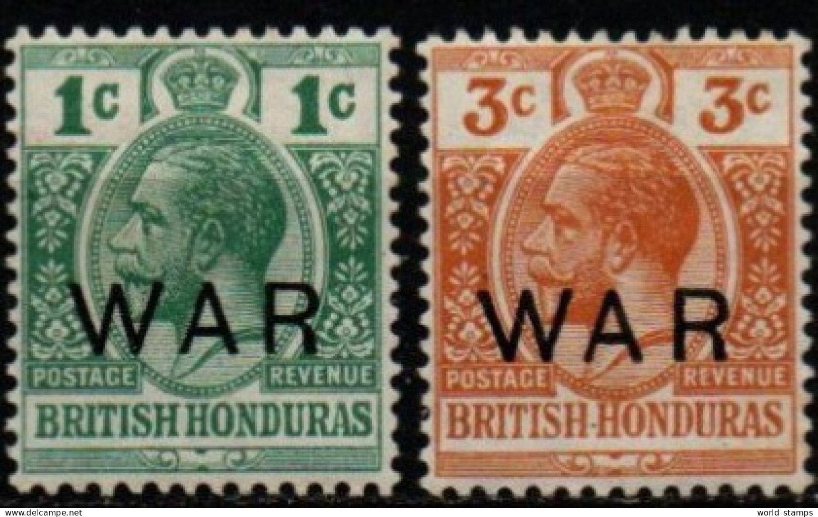 HONDURAS 1916 * - Honduras Britannico (...-1970)