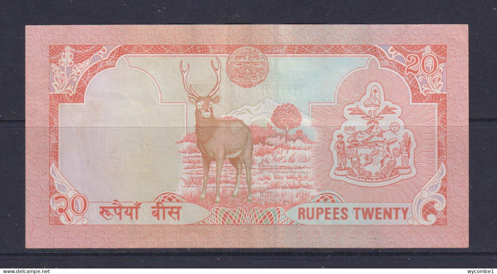 NEPAL - 1995-2000 20 Rupees AUNC/XF Banknote - Nepal