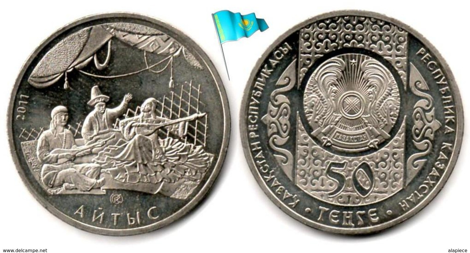 Kazakhstan - 50 Tenge 2011 (Aitys - UNC) - Kazachstan