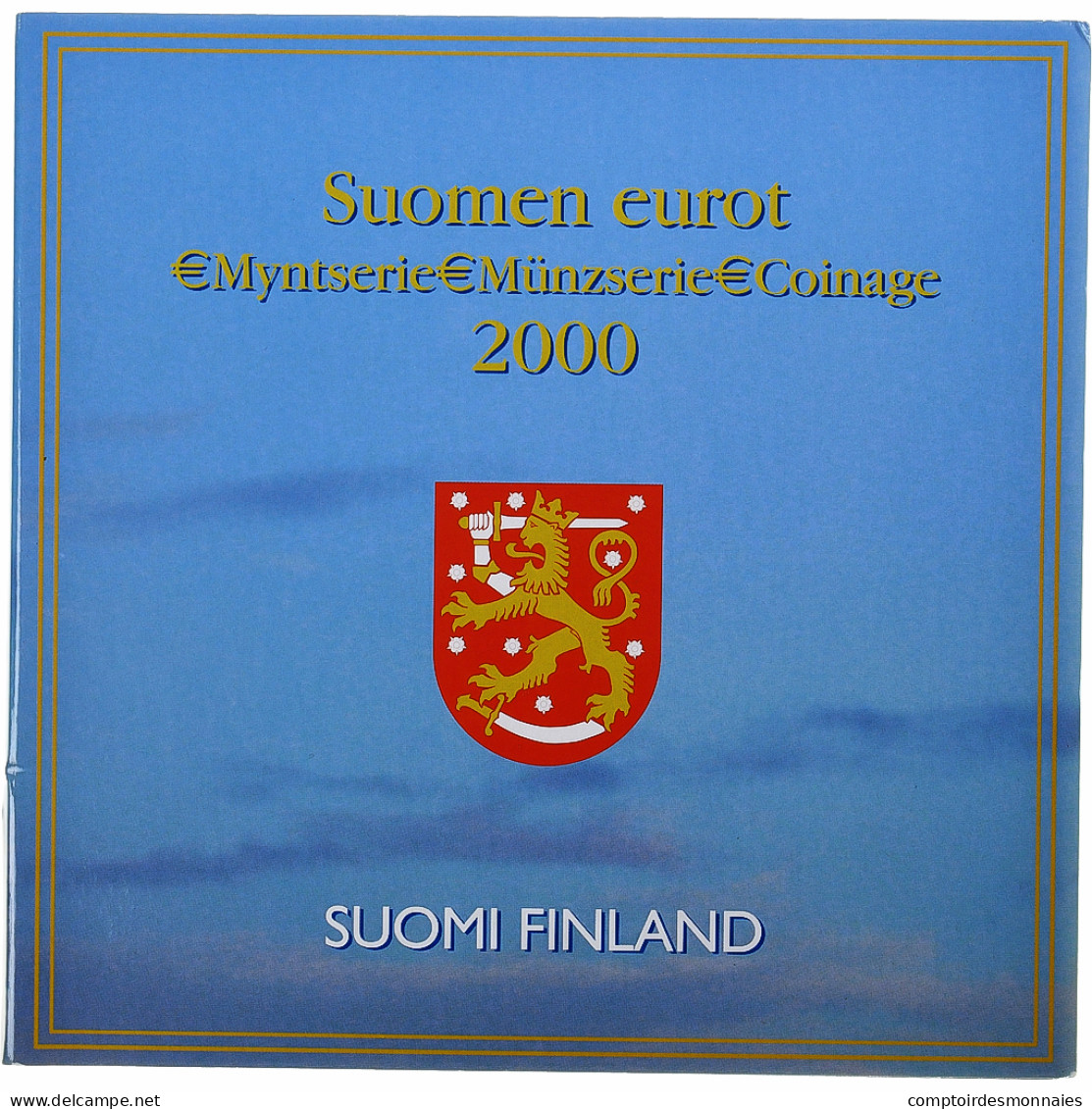 Finlande, 1 Cent To 2 Euro, Euro Set, 2000, Mint Of Finland, BU, FDC - Finlandia