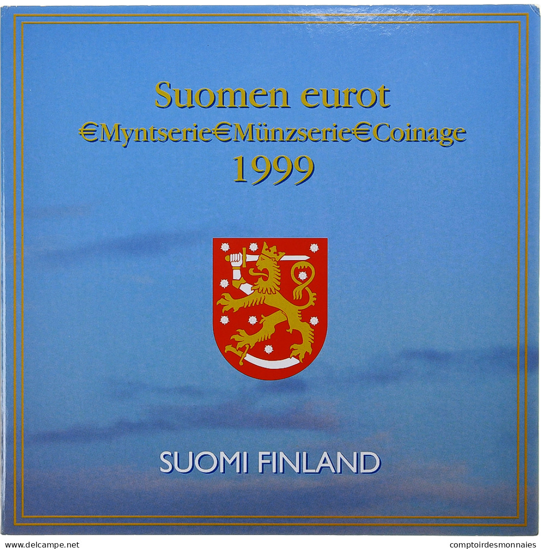 Finlande, 1 Cent To 2 Euro, Euro Set, 1999, Mint Of Finland, BU, FDC - Finlande