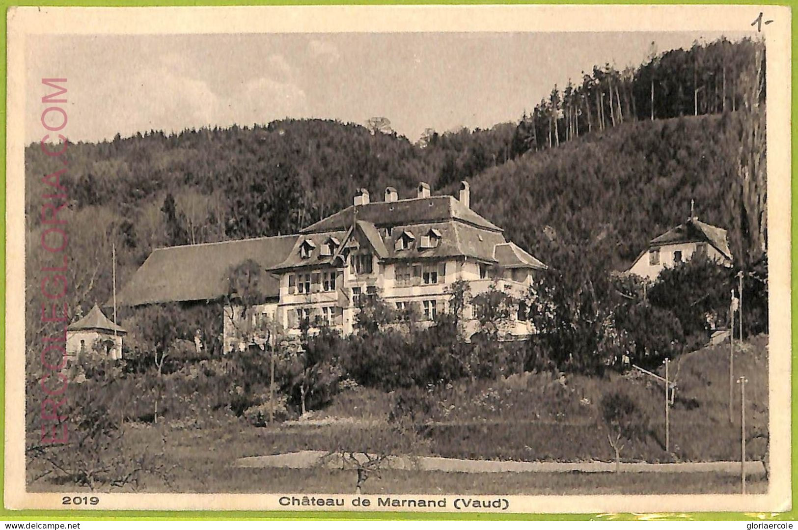 Ad4805 - SWITZERLAND Schweitz - Ansichtskarten VINTAGE POSTCARD - Marnand - 1932 - Marnand