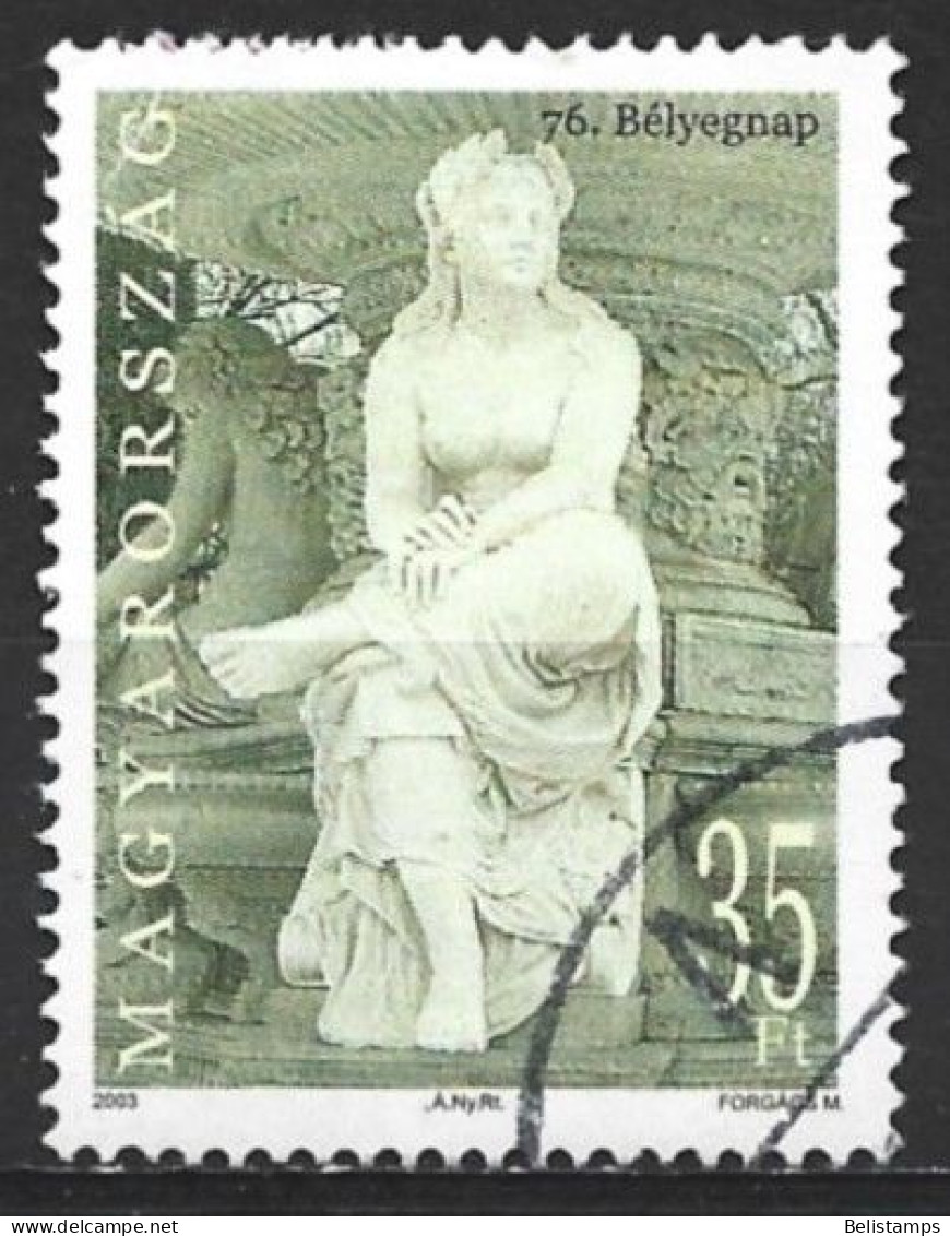 Hungary 2003. Scott #3842 (U) Statue Of Woman With Legs Crossed - Used Stamps