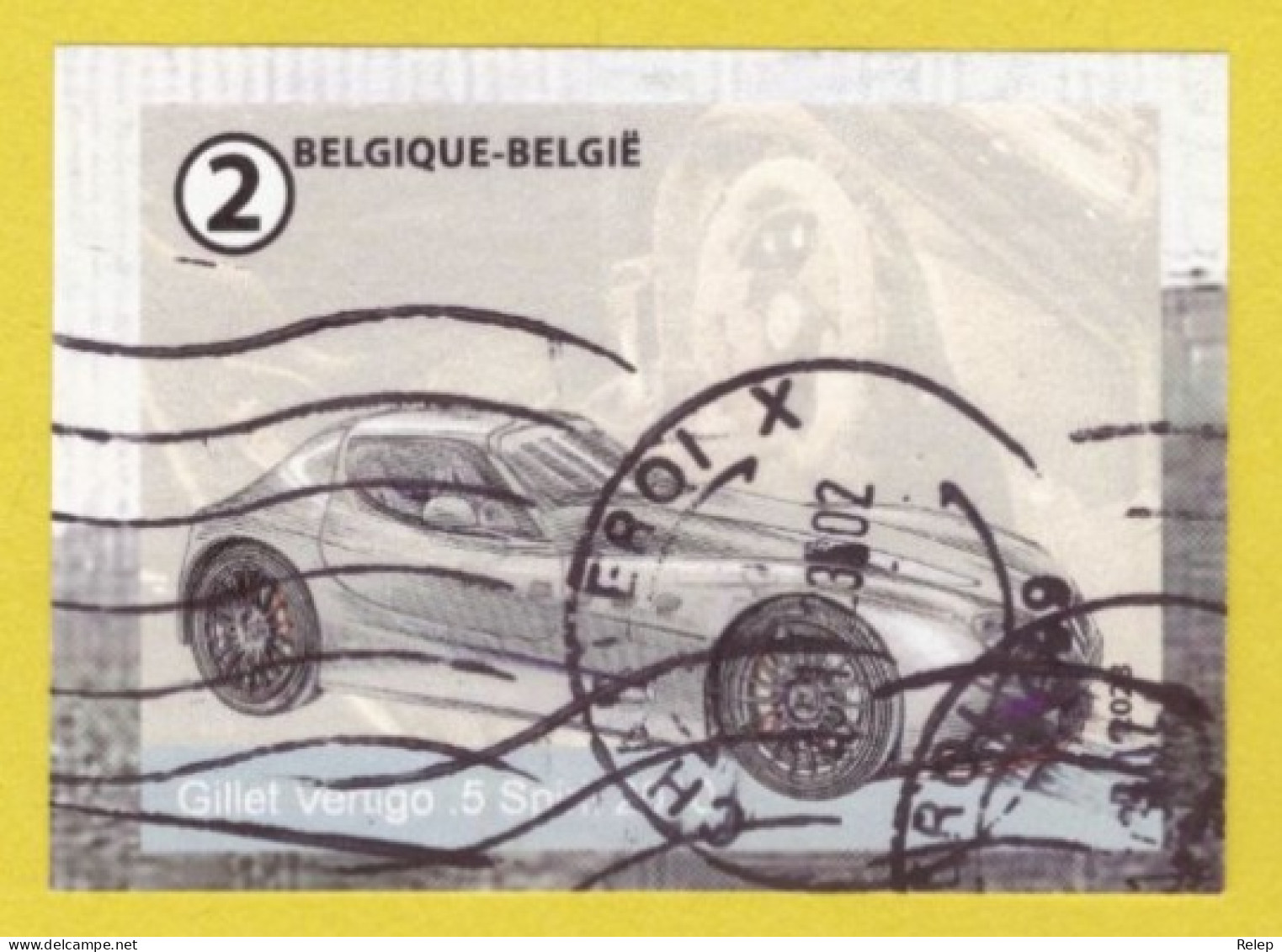 2023 -Gillet Vertigo. 5Spirit 2010 (oblitéré Et Non Dentelé) -TB- Classic Automobiles Of Belgium. - Used Stamps