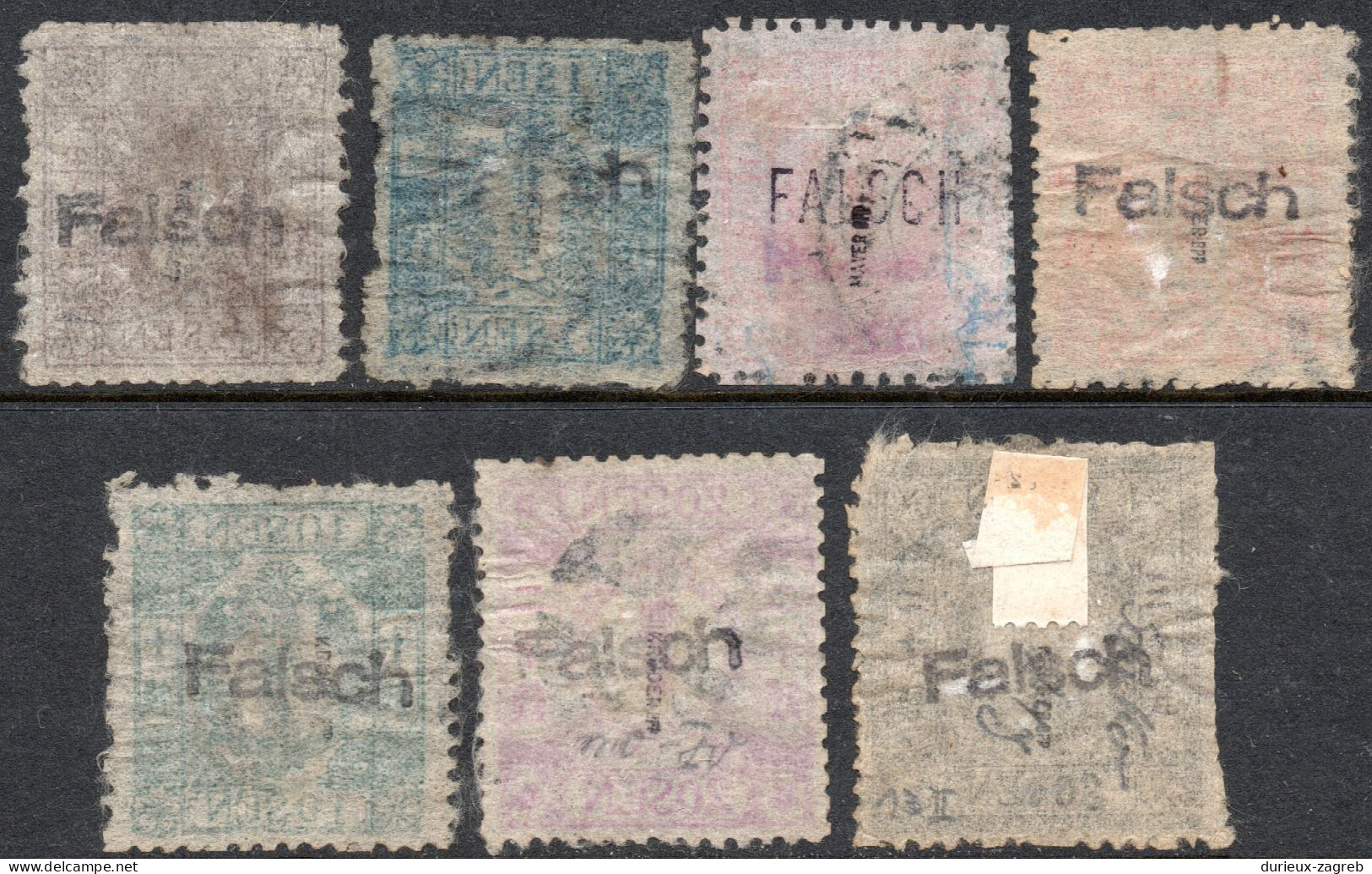 Japan 1872/74 Cherry Blossoms Stamps Wada Kotaro Forgeries B231120 - Altri & Non Classificati