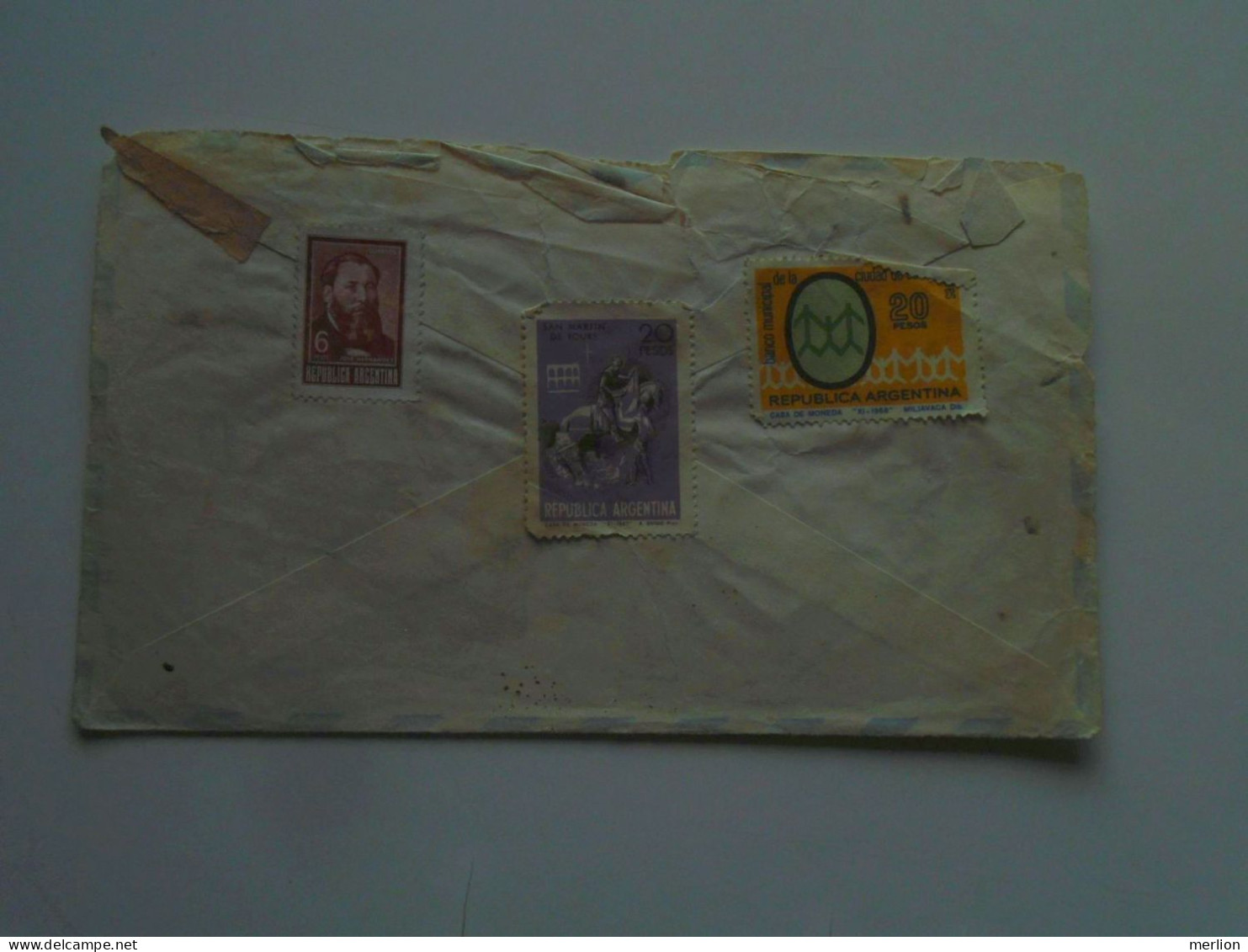 D200584  Argentina  -Cover 1968 - Storia Postale