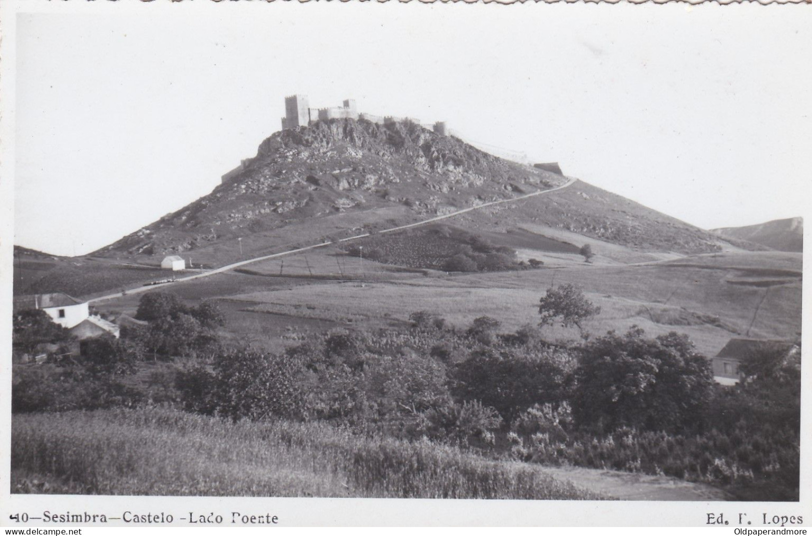 POSTCARD PORTUGAL - SESIMBRA - CASTELO - LADO POENTE - Setúbal