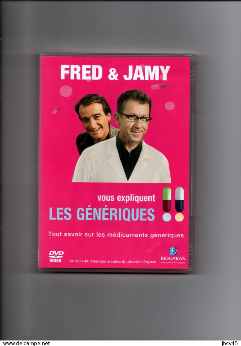 DVD FRED  Et Jamy   Les Generiques - Documentales