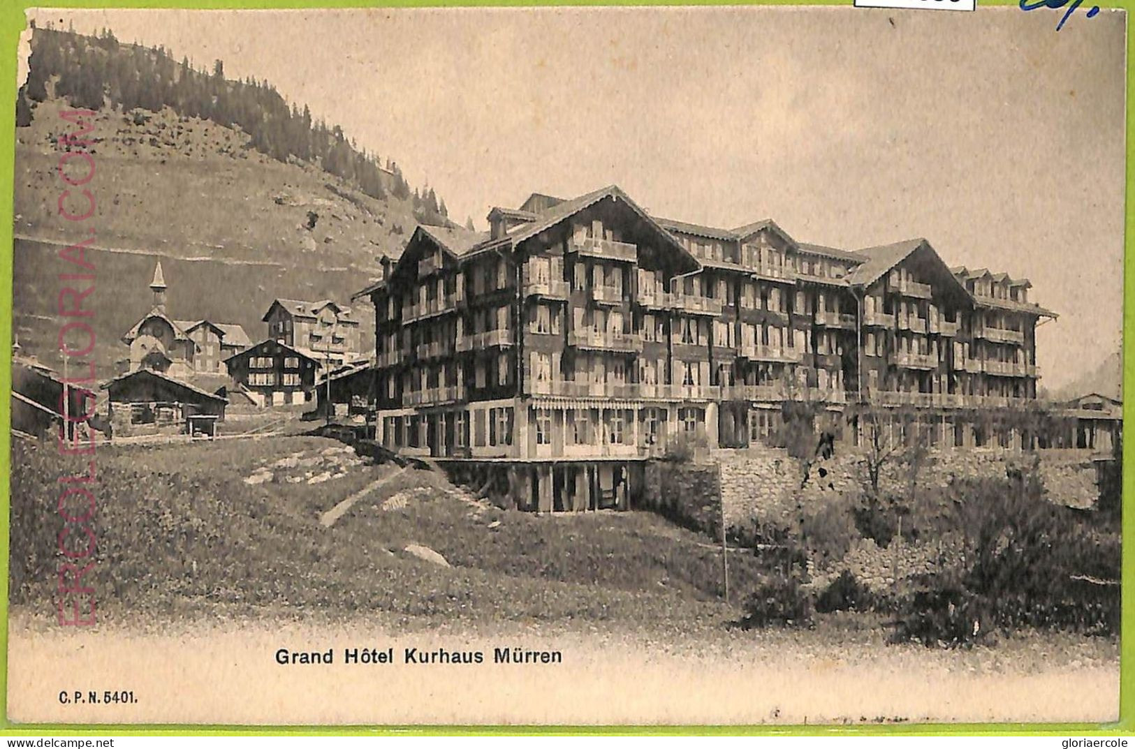 Ad4830 - SWITZERLAND Schweitz - Ansichtskarten VINTAGE POSTCARD - Murren - 1904 - Mürren