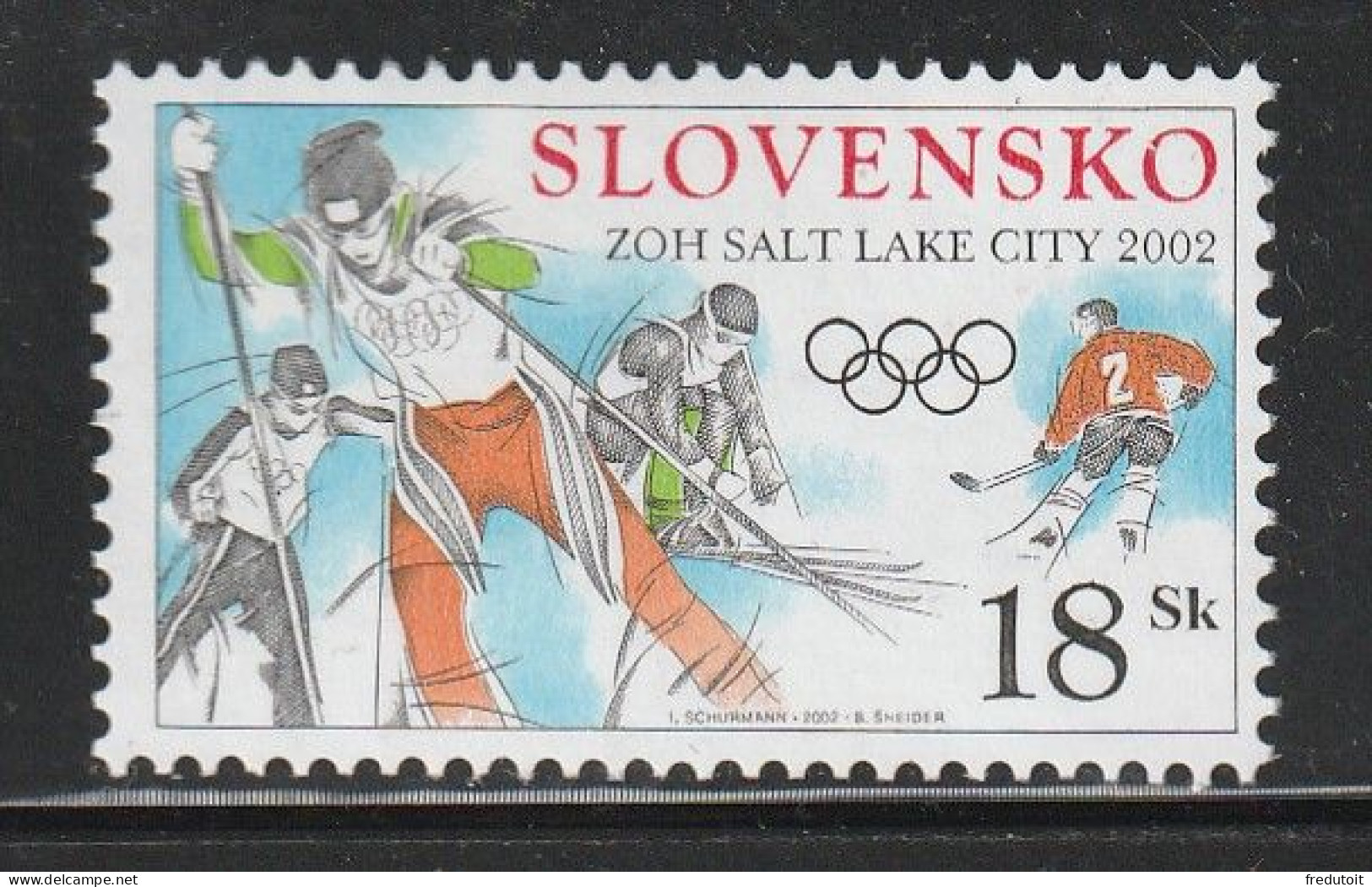 SLOVAQUIE - N°361 ** (2002) - Unused Stamps