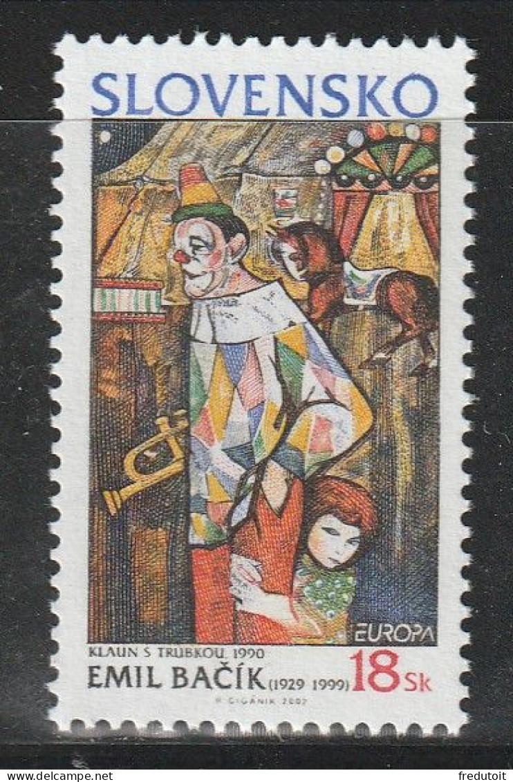 SLOVAQUIE - N°368 ** (2002) Europa - Unused Stamps