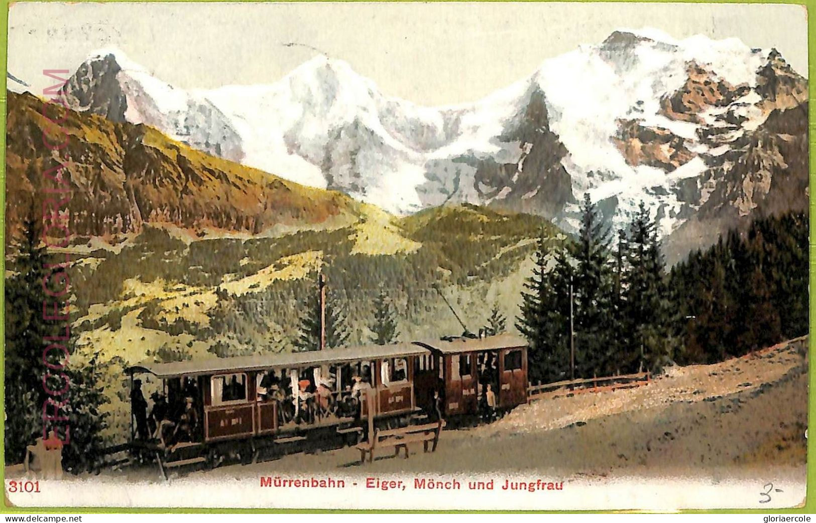 Ad4834 - SWITZERLAND Schweitz - Ansichtskarten VINTAGE POSTCARD - Murren - 1905 - Mürren