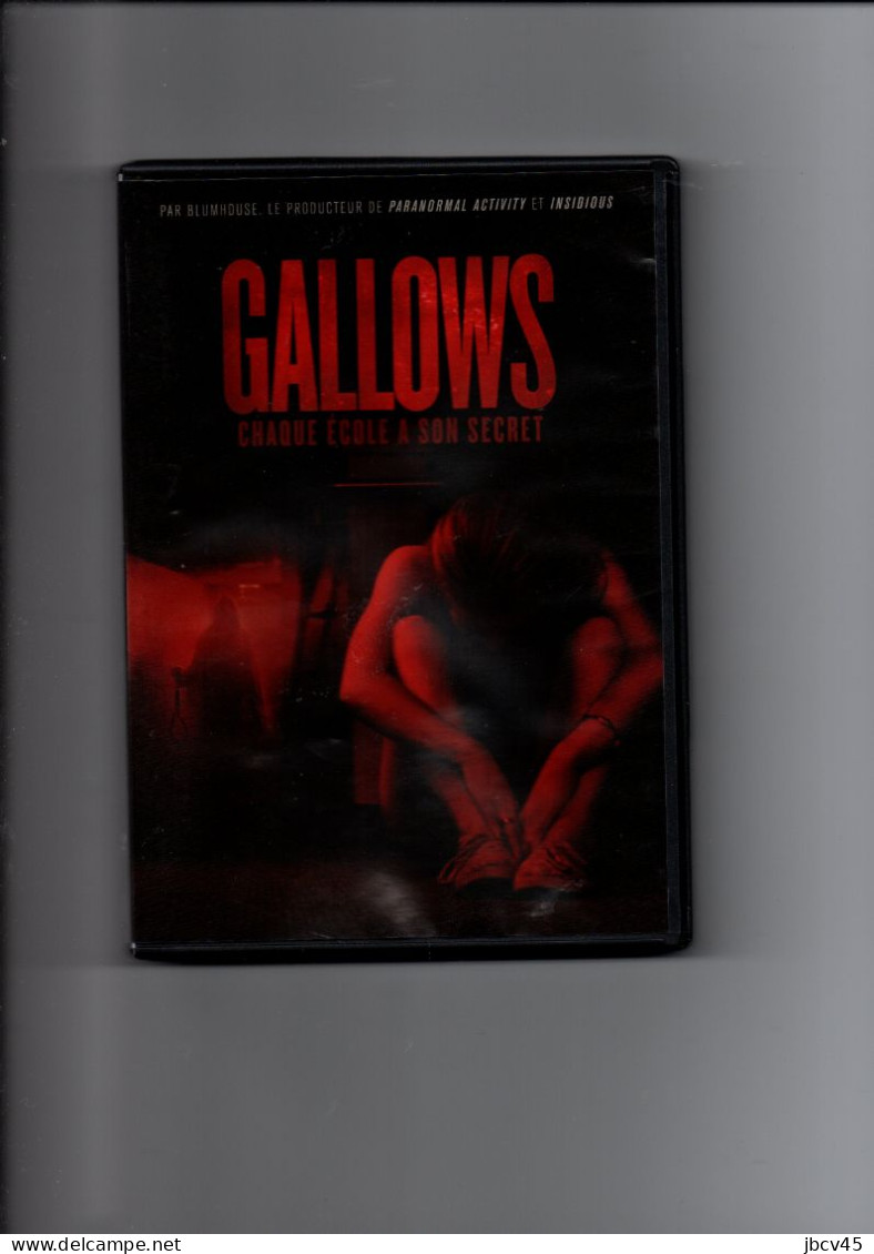 DVD  GALLOWS  Chaque Ecole A Son Secret - Horreur