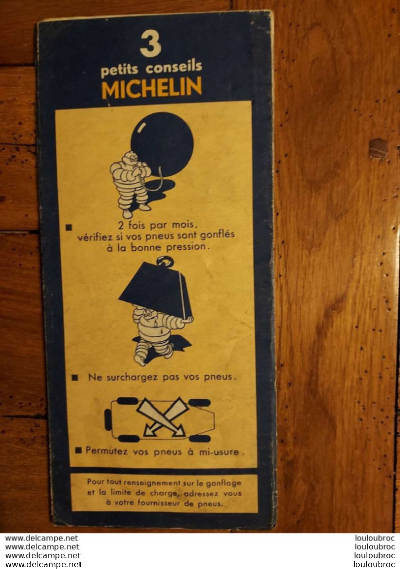 CARTE ROUTIERE MICHELIN  N°69 BOURGES MACON 1/200 000 BIBENDUM - Cartes Routières