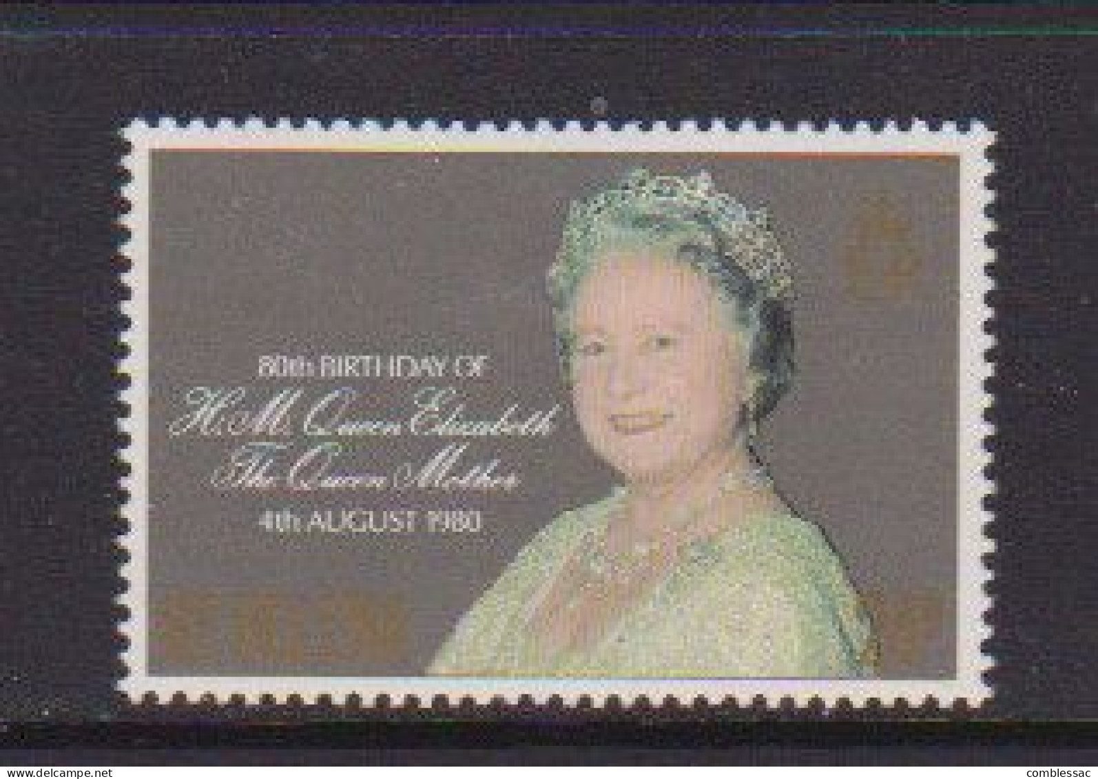 SAINT HELENA    1980    80th Birthday  Of  Queen  Mother     MH - Saint Helena Island