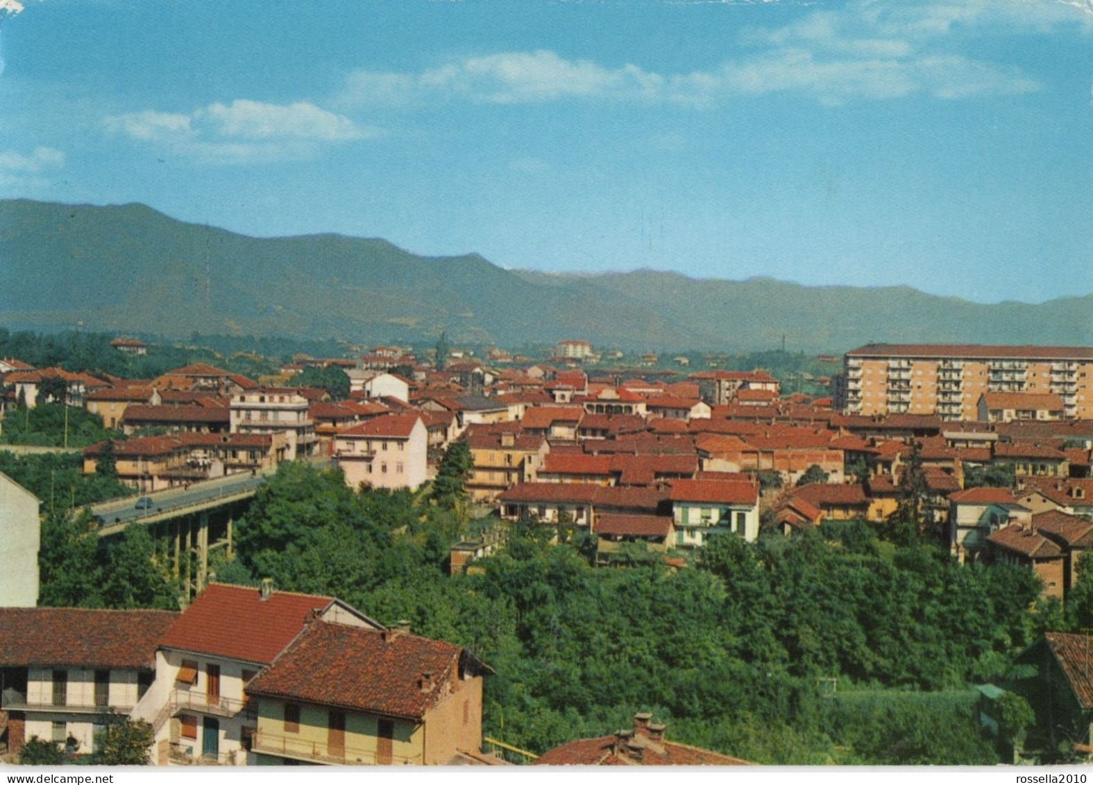 Cartolina ITALIA TORINO ALPIGNANO PANORAMA Italy  Postcard Italien Postkarten Carte Postale - Panoramic Views