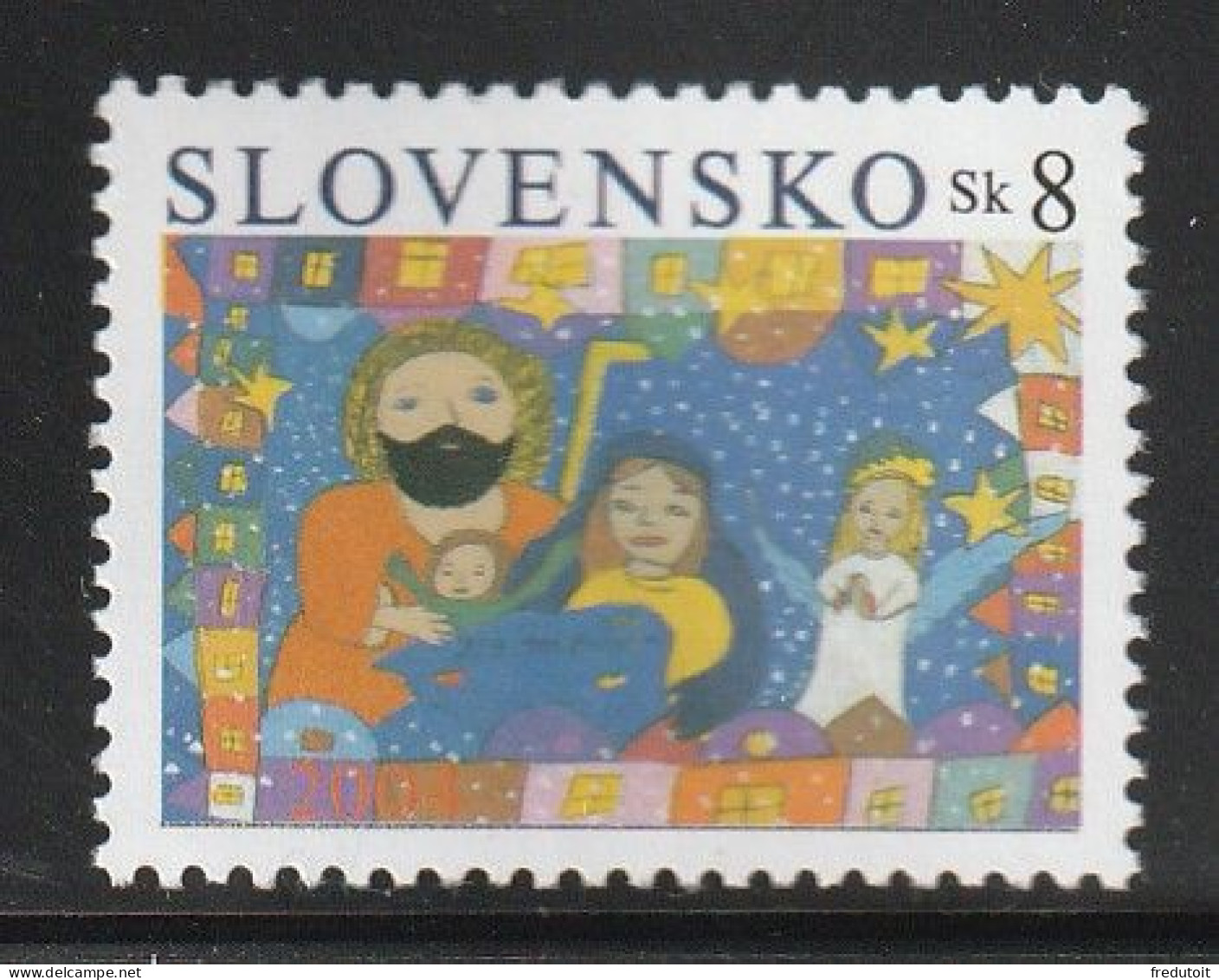 SLOVAQUIE - N°430 ** (2004) Noël - Ongebruikt