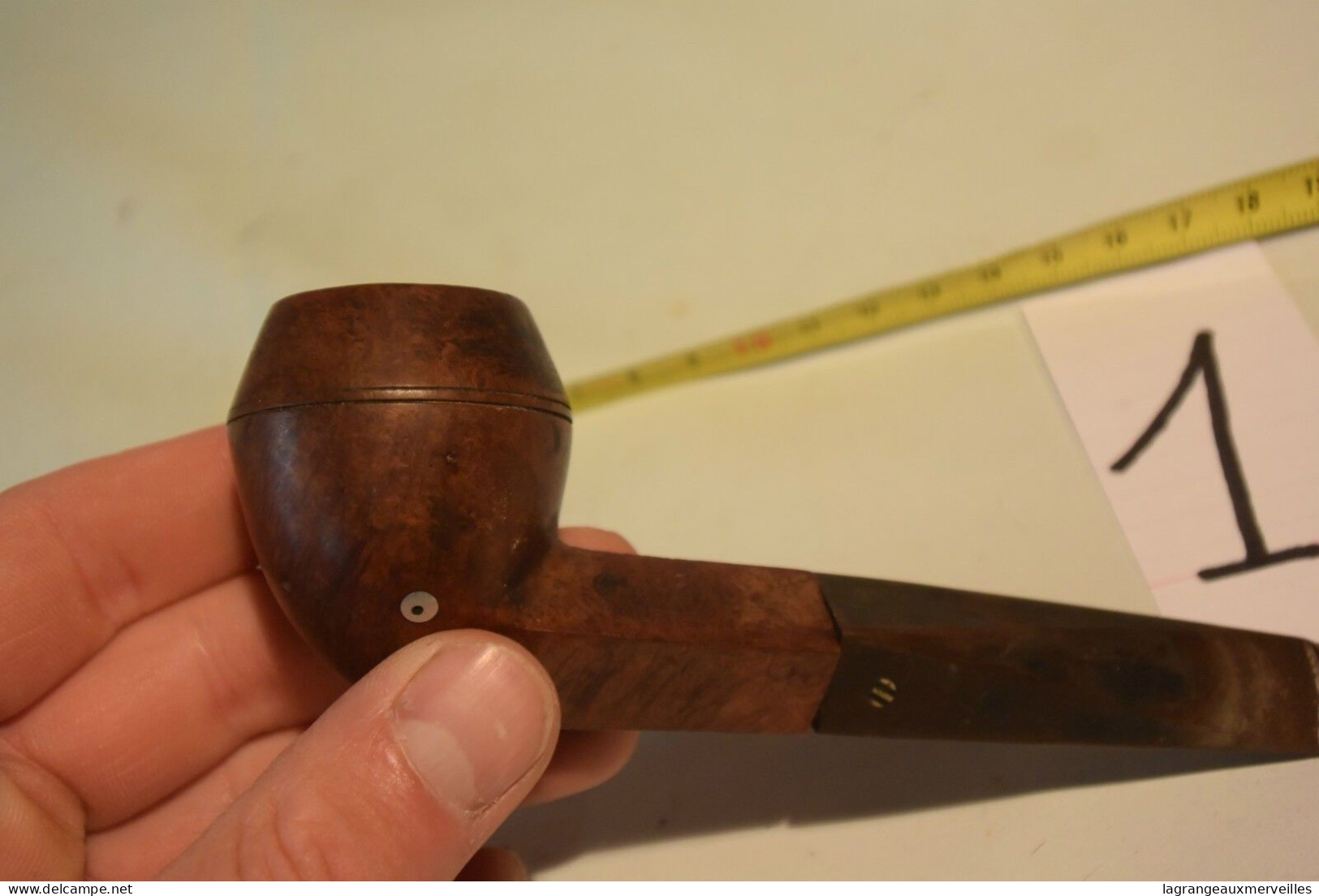 C1 Ancienne Pipe De Collection PERRIN 3 - Pipe In Bruyère