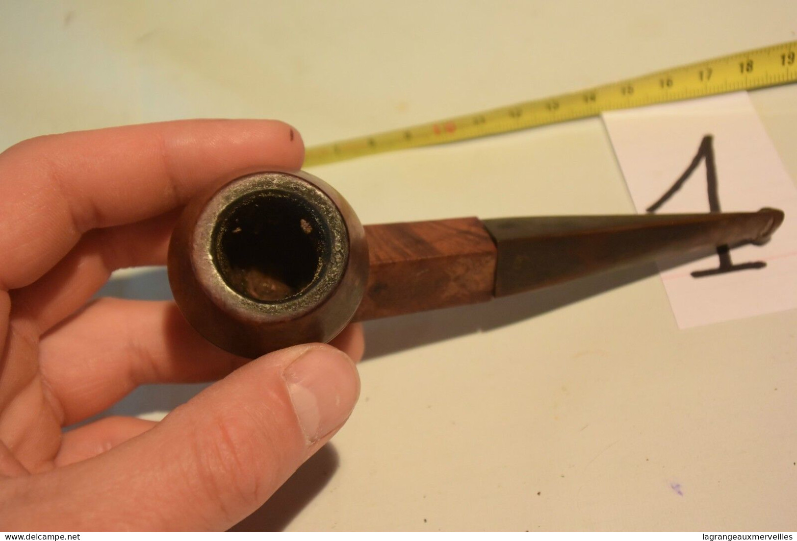 C1 Ancienne Pipe De Collection PERRIN 3 - Pipas En Madera De Brezo ( Bruyere)