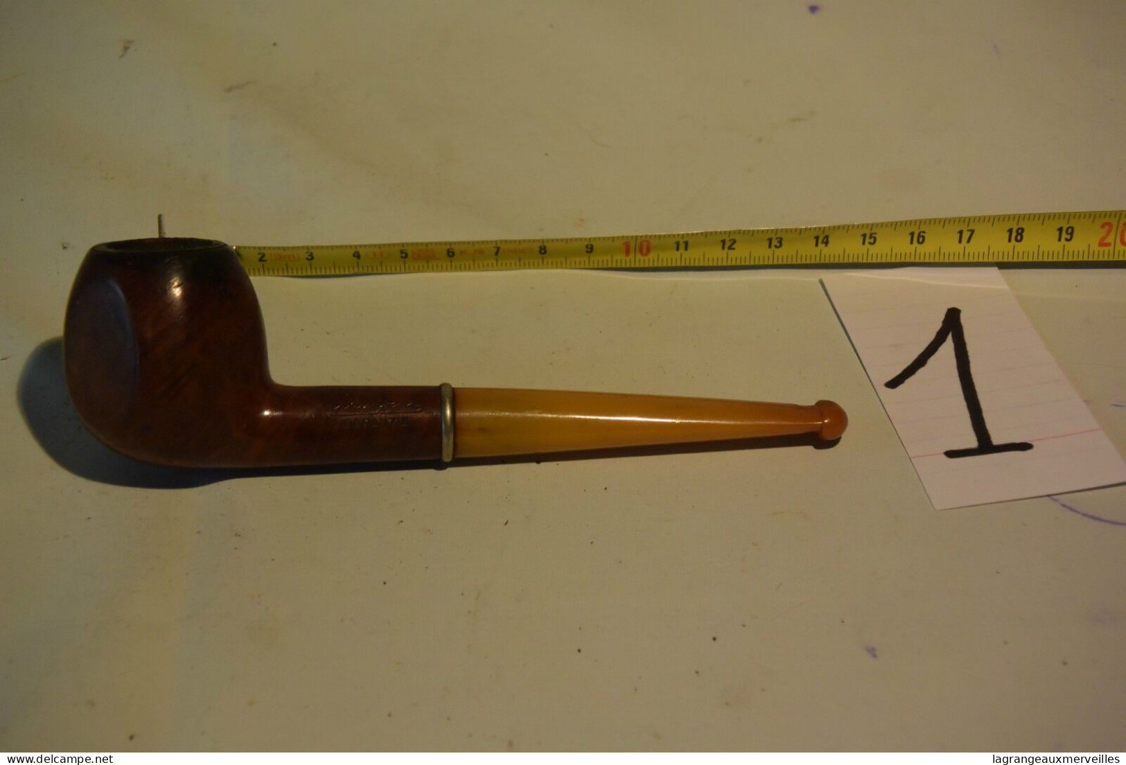 C1 Ancienne Pipe De Collection 7 Bruyère - Pipas En Madera De Brezo ( Bruyere)