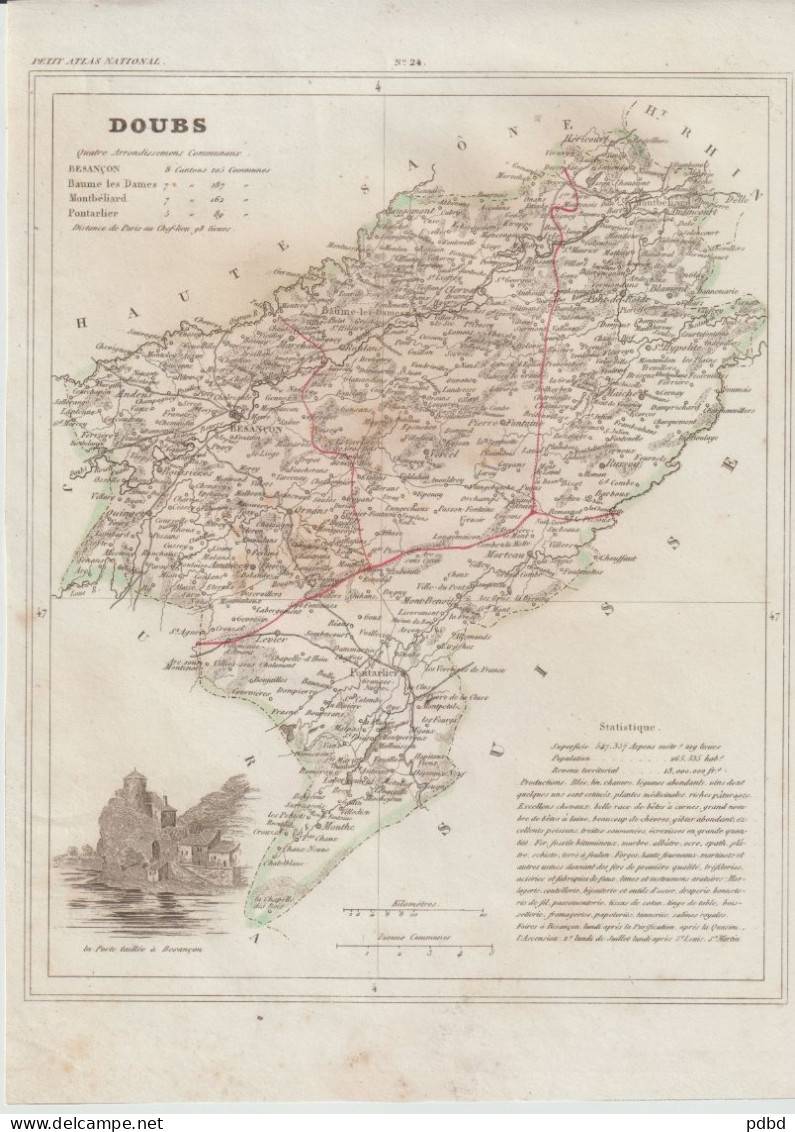 77 Cartes Géographiques . Petit Atlas National . - Cartes Géographiques