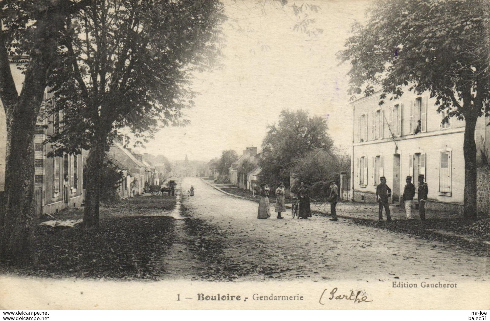 Bouloire - Gendarmerie "gendarmes" - Bouloire