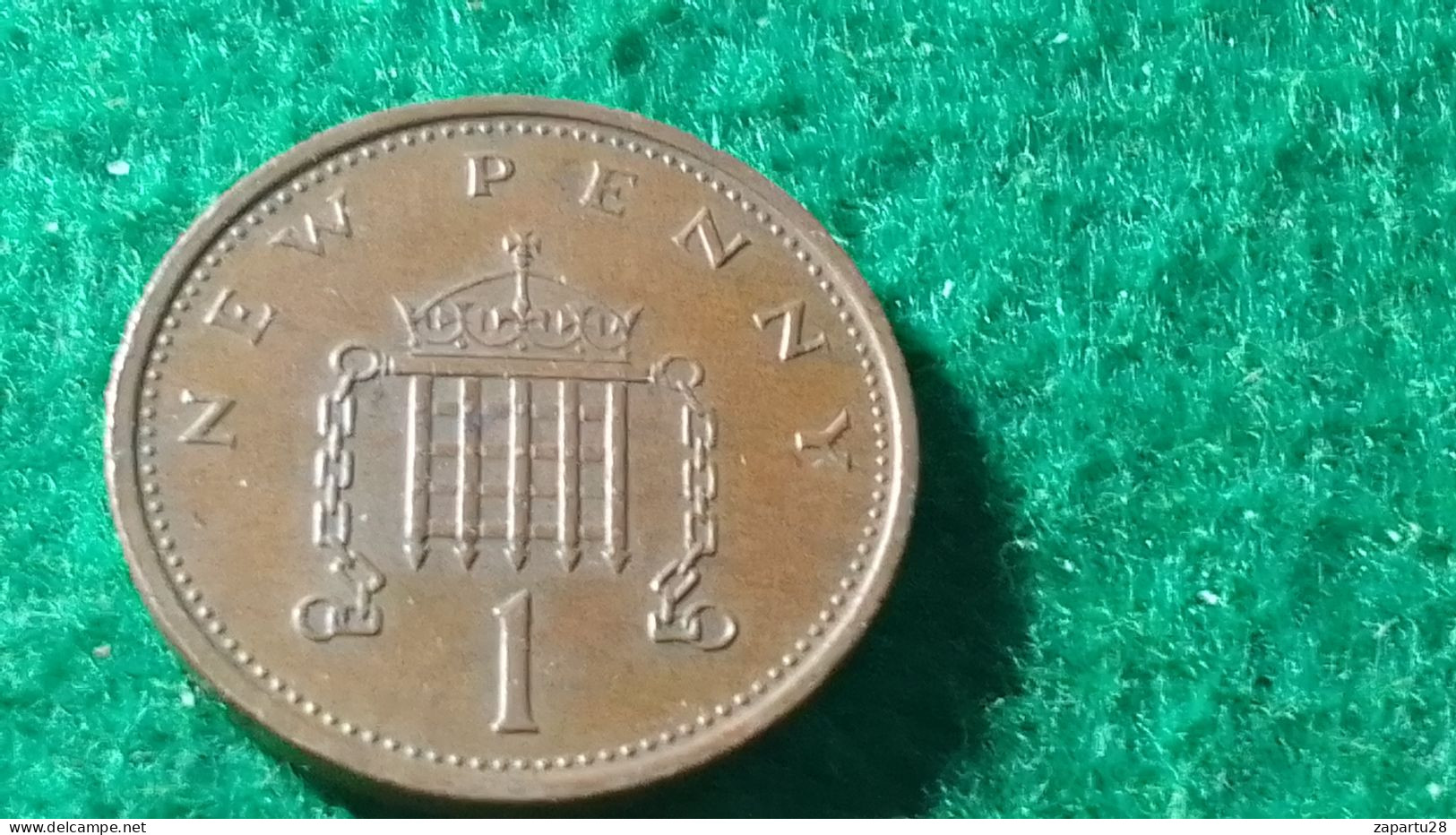 İNGİLTERE - 1971-   1 PENCE        ELİZABETH - 20 Pence